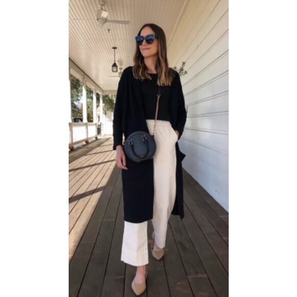 J. Crew Ella Open-Front Long Sweater Blazer NWT Sz. L - Picture 1 of 8